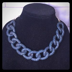 Best in Blue!  No One Has This Statement Necklace!